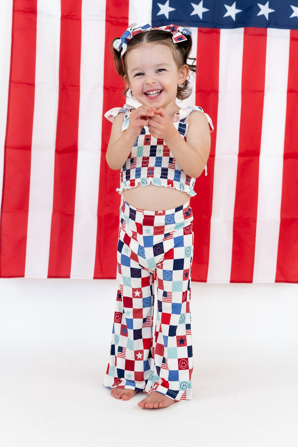 home-of-the-free-checkers-dream-smocked-flare-set Dream-Big-Little-Co-pajama-baby-blanket